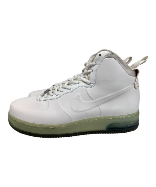 NIKE（ナイキ）NIKE (ナイキ) NIKE AIR FORCE1 HIGH FOAMPOSITE ハイカットスニーカー ホワイト サイズ:27㎝の古着・服飾アイテム