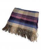 JOHNSTONS OF ELGINジョンストンズオブエルガン）の古着「JOHNSTONS OF ELGIN カシミヤマフラー」｜マルチカラー
