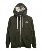 THE NORTH FACEザ ノース フェイス）の古着「THE NORTH FACE リアビューフルジップフーディ」｜カーキ