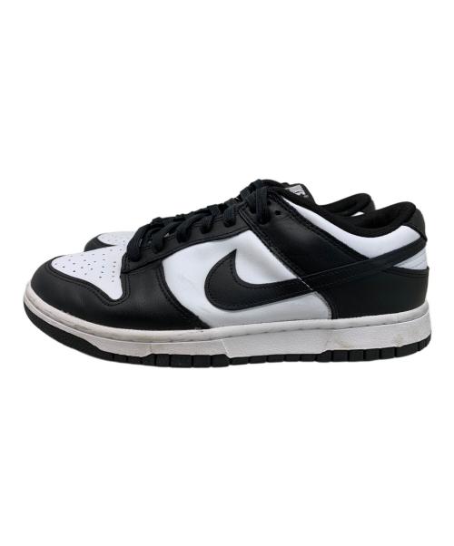 NIKE（ナイキ）NIKE (ナイキ) NIKE DUNK LOW RETRO ローカットスニーカー ホワイト×ブラック サイズ:27㎝の古着・服飾アイテム