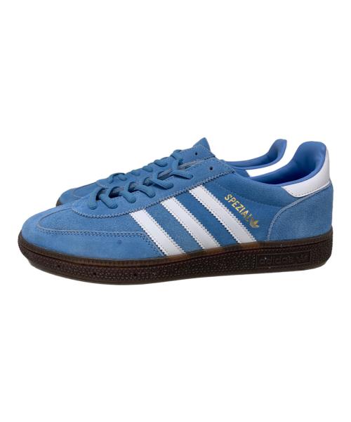 adidas（アディダス）adidas (アディダス) adidas HANDBALL SPEZIAL ローカットスニーカー ホワイト×スカイブルー サイズ:27.5cmの古着・服飾アイテム