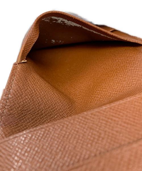 LOUIS VUITTON（ルイ ヴィトン）LOUIS VUITTON (ルイ ヴィトン) LOUIS VUITTON モノグラム コンパクトジップ 2つ折り財布 ブラウンの古着・服飾アイテム