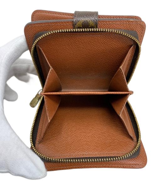 LOUIS VUITTON（ルイ ヴィトン）LOUIS VUITTON (ルイ ヴィトン) LOUIS VUITTON モノグラム コンパクトジップ 2つ折り財布 ブラウンの古着・服飾アイテム