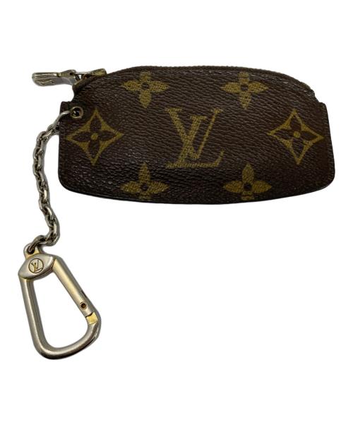 LOUIS VUITTON（ルイ ヴィトン）LOUIS VUITTON (ルイ ヴィトン) LOUIS VUITTON エテュイ・クレピア コインケース ブラウンの古着・服飾アイテム