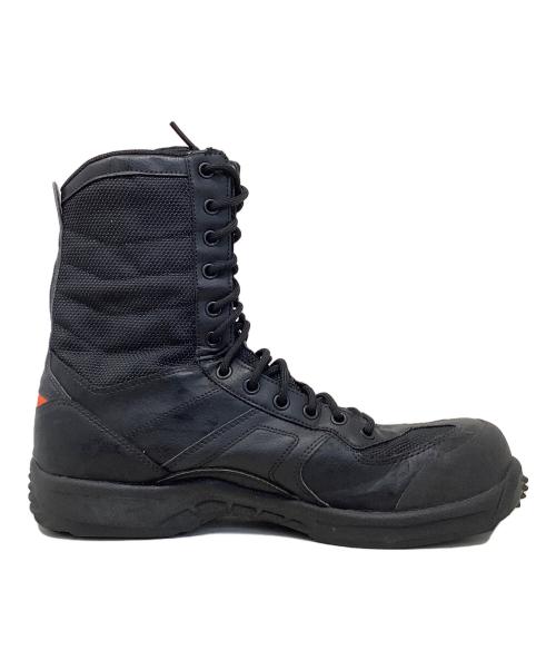 asics（アシックス）asics (アシックス) レースアップブーツ（安全靴） ブラック サイズ:27.5の古着・服飾アイテム