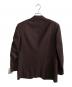 Ermenegildo Zegna (エルメネジルド・ゼニア) Ermenegildo Zegna テーラードジャケット ボルドー サイズ:-：10000円