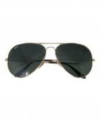 RAY-BANレイバン）の古着「サングラス」｜ブラック×ゴールド