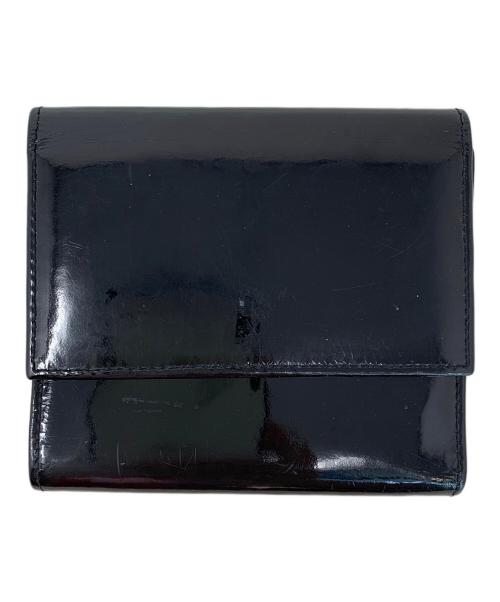 CHANEL（シャネル）CHANEL (シャネル) コンパクトウォレット ブラックの古着・服飾アイテム