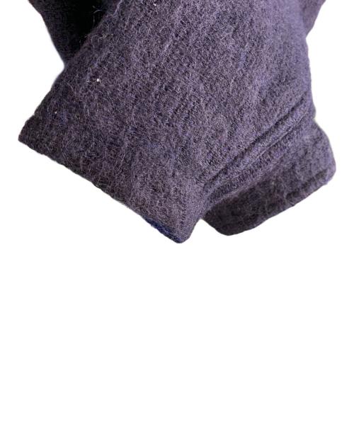 ISSEY MIYAKE（イッセイミヤケ）ISSEY MIYAKE (イッセイミヤケ) ISSEY MIYAKE ウールコート ネイビー×ブルー サイズ:9号の古着・服飾アイテム