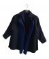ISSEY MIYAKE（イッセイミヤケ）の古着「ISSEY MIYAKE ウールコート」｜ネイビー×ブルー