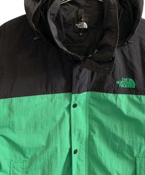 THE NORTH FACE（ザ ノース フェイス）THE NORTH FACE (ザ ノース フェイス) THE NORTH FACE ハイドレナウィンドジャケット グリーン×ブラック サイズ:Lの古着・服飾アイテム