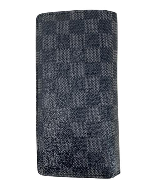 LOUIS VUITTON（ルイ ヴィトン）LOUIS VUITTON (ルイ ヴィトン) 長財布 LOUIS VUITTON ダミエ・グラフィット ブラックの古着・服飾アイテム