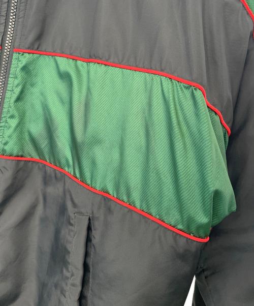 SUPREME（シュプリーム）Supreme (シュプリーム) Supreme Sports Piping Puffy Jacket グリーン×ブラック サイズ:Sの古着・服飾アイテム