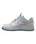 中古・古着 NIKE (ナイキ) NIKE Air Force 1 Low '07 ブルー×ホワイト サイズ:9：7000円