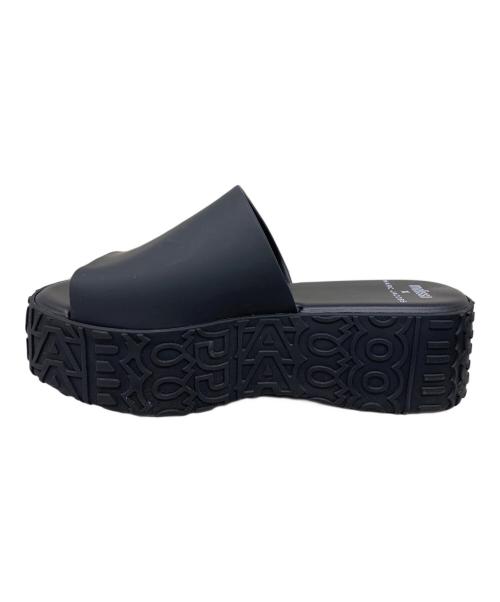 melissa（メリッサ）melissa (メリッサ) MARC JACOBS (マークジェイコブス) melissa MARC JACOBS プラットフォームサンダル ブラック サイズ:24cmの古着・服飾アイテム