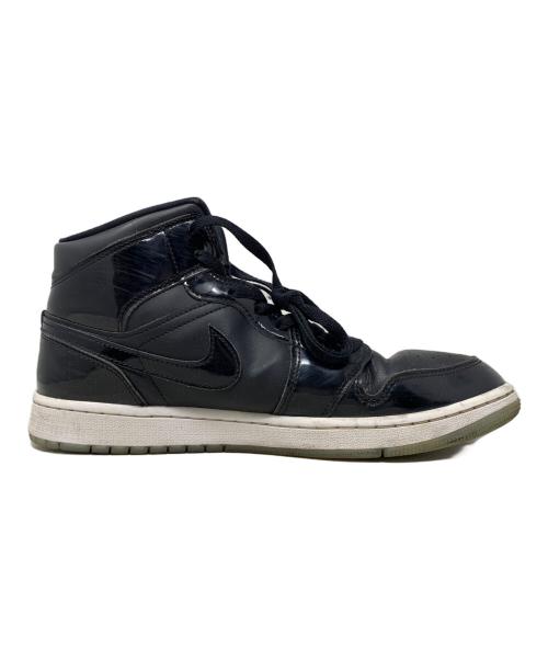 NIKE（ナイキ）NIKE (ナイキ) NIKE AIR JORDAN1 ハイカットスニーカー ブラック サイズ:28.5cmの古着・服飾アイテム