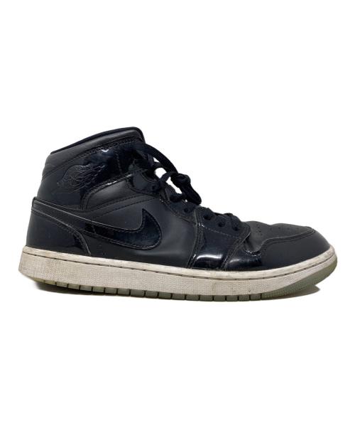 NIKE（ナイキ）NIKE (ナイキ) NIKE AIR JORDAN1 ハイカットスニーカー ブラック サイズ:28.5cmの古着・服飾アイテム