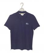 LACOSTEラコステ）の古着「ヘリテージワニロゴポロシャツ」｜ブラック