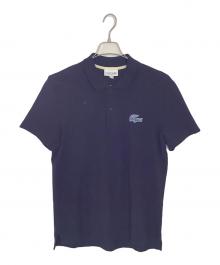 LACOSTE（ラコステ）の古着「ヘリテージワニロゴポロシャツ」｜ブラック