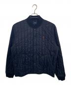 POLO RALPH LAURENポロ・ラルフローレン）の古着「POLO RALPH LAUREN キルティングジャケット」｜ネイビー