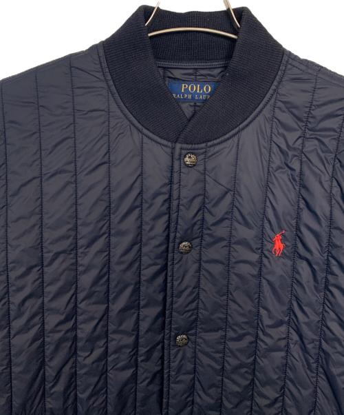 POLO RALPH LAUREN（ポロ・ラルフローレン）POLO RALPH LAUREN (ポロ・ラルフローレン) POLO RALPH LAUREN キルティングジャケット ネイビー サイズ:Lの古着・服飾アイテム