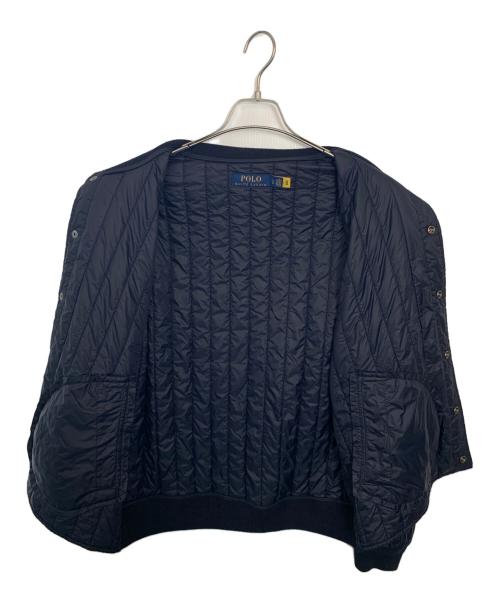 POLO RALPH LAUREN（ポロ・ラルフローレン）POLO RALPH LAUREN (ポロ・ラルフローレン) POLO RALPH LAUREN キルティングジャケット ネイビー サイズ:Lの古着・服飾アイテム