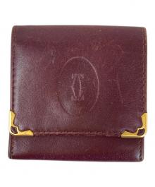 Cartier（カルティエ）の古着「コインケース」｜ボルドー