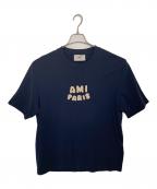 AMI Alexandre Mattiussiアミアレクサンドルマテュッシ）の古着「半袖カットソー」｜ブラック