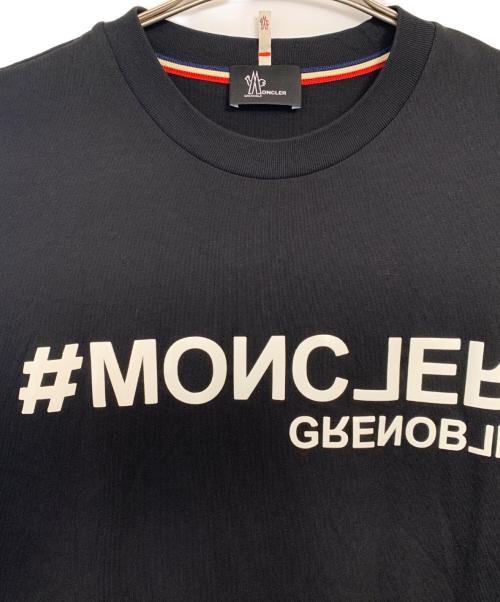 MONCLER（モンクレール）MONCLER (モンクレール) MONCLER 半袖カットソー ブラック サイズ:XSの古着・服飾アイテム