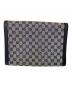 GUCCI (グッチ) GUCCI OLD GUCCI クラッチバッグ グレー×ブラック：8000円