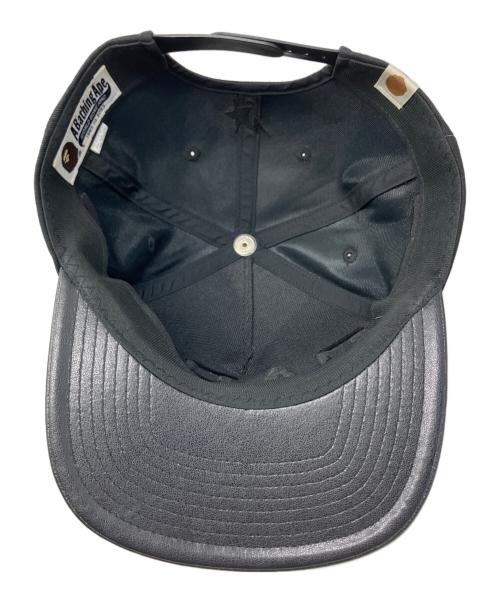 A BATHING APE（ア ベイシング エイプ）A BATHING APE (ア ベイシング エイプ) A BATHING APE キャップ ブラックの古着・服飾アイテム