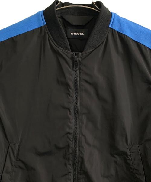 DIESEL（ディーゼル）DIESEL (ディーゼル) DIESEL ブルゾン ブラック サイズ:Mの古着・服飾アイテム
