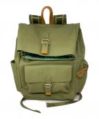 倉敷帆布クラシキハンプ）の古着「倉敷帆布 リュック」｜オリーブ
