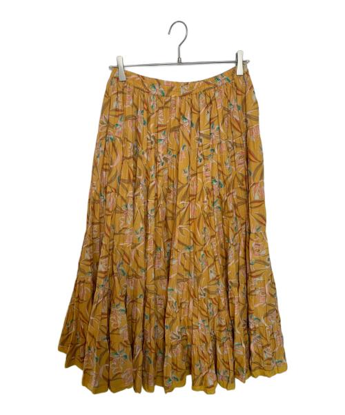 MARIHA（マリハ）MARIHA (マリハ) MARIHA 草原の虹のスカート イエロー サイズ:36の古着・服飾アイテム