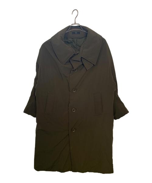 Y's（ワイズ）Y's (ワイズ) Y's TYPEWRITER POLYESTER CAPE COAT 中綿コート オリーブ サイズ:1の古着・服飾アイテム