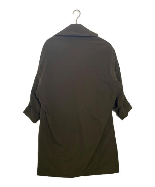 Y's（ワイズ）Y's (ワイズ) Y's TYPEWRITER POLYESTER CAPE COAT 中綿コート オリーブ サイズ:1の古着・服飾アイテム