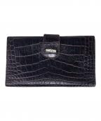 LONGCHAMPロンシャン）の古着「長財布」｜ブラック