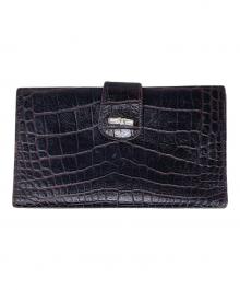 LONGCHAMP（ロンシャン）の古着「長財布」｜ブラック