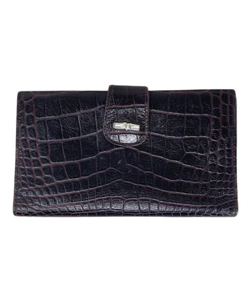 LONGCHAMP（ロンシャン）LONGCHAMP (ロンシャン) 長財布 ブラックの古着・服飾アイテム