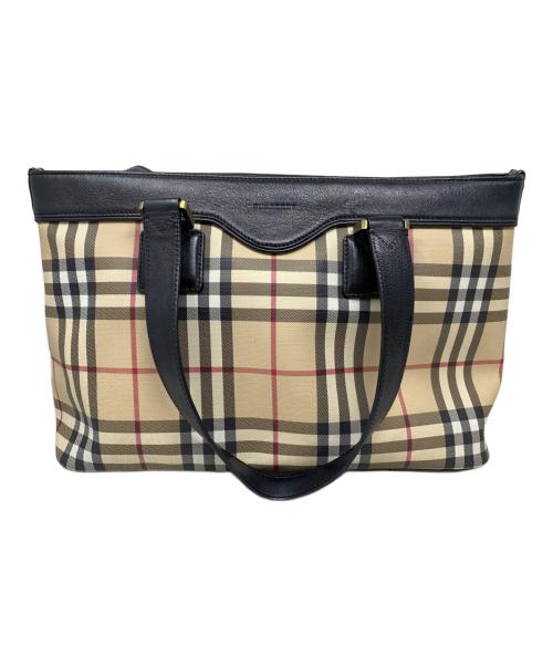 BURBERRY LONDON（バーバリーロンドン）BURBERRY LONDON (バーバリーロンドン) BURBERRY LONDON トートバッグ ブラックの古着・服飾アイテム