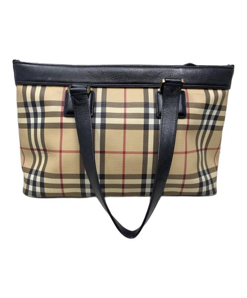 BURBERRY LONDON（バーバリーロンドン）BURBERRY LONDON (バーバリーロンドン) BURBERRY LONDON トートバッグ ブラックの古着・服飾アイテム