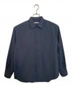 UNITED ARROWSユナイテッドアローズ）の古着「UNITED ARROWS 4シーズンズ ポプリン レギュラーカラーシャツ」｜ブルー