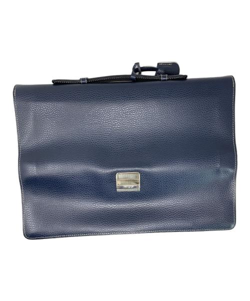 E.MARINELLA NAPOLI（マリネッラ ナポリ）E.MARINELLA NAPOLI (マリネッラ ナポリ) クラッチバッグ ネイビーの古着・服飾アイテム