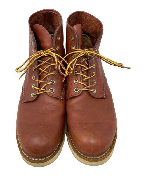 RED WING（レッドウィング）RED WING (レッドウィング) RED WING ワークブーツ ブラウン サイズ:27.5cmの古着・服飾アイテム