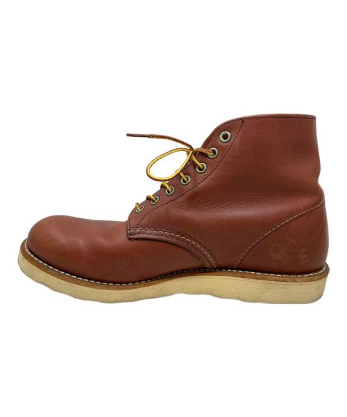 RED WING（レッドウィング）RED WING (レッドウィング) RED WING ワークブーツ ブラウン サイズ:27.5cmの古着・服飾アイテム