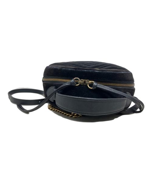 GUCCI（グッチ）GUCCI (グッチ) GUCCI GGマーモント リュック ブラックの古着・服飾アイテム