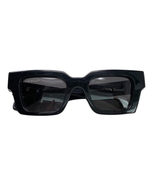 OFFWHITE（オフホワイト）OFFWHITE (オフホワイト) サングラス Virgil Sunglasses ブラックの古着・服飾アイテム