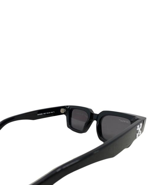 OFFWHITE（オフホワイト）OFFWHITE (オフホワイト) サングラス Virgil Sunglasses ブラックの古着・服飾アイテム