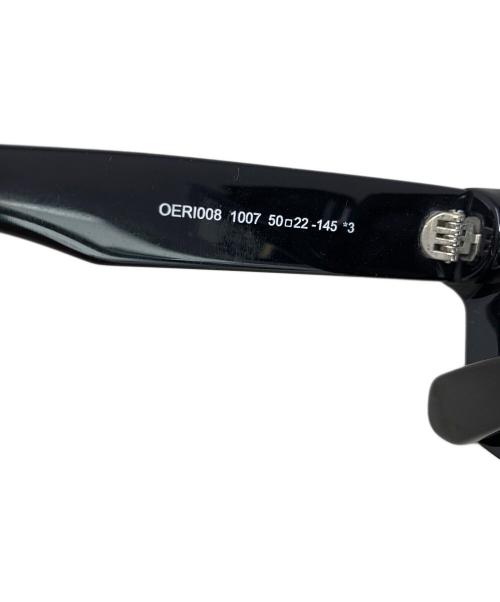 OFFWHITE（オフホワイト）OFFWHITE (オフホワイト) サングラス Virgil Sunglasses ブラックの古着・服飾アイテム