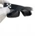 中古・古着 OFFWHITE (オフホワイト) サングラス Virgil Sunglasses ブラック：25000円